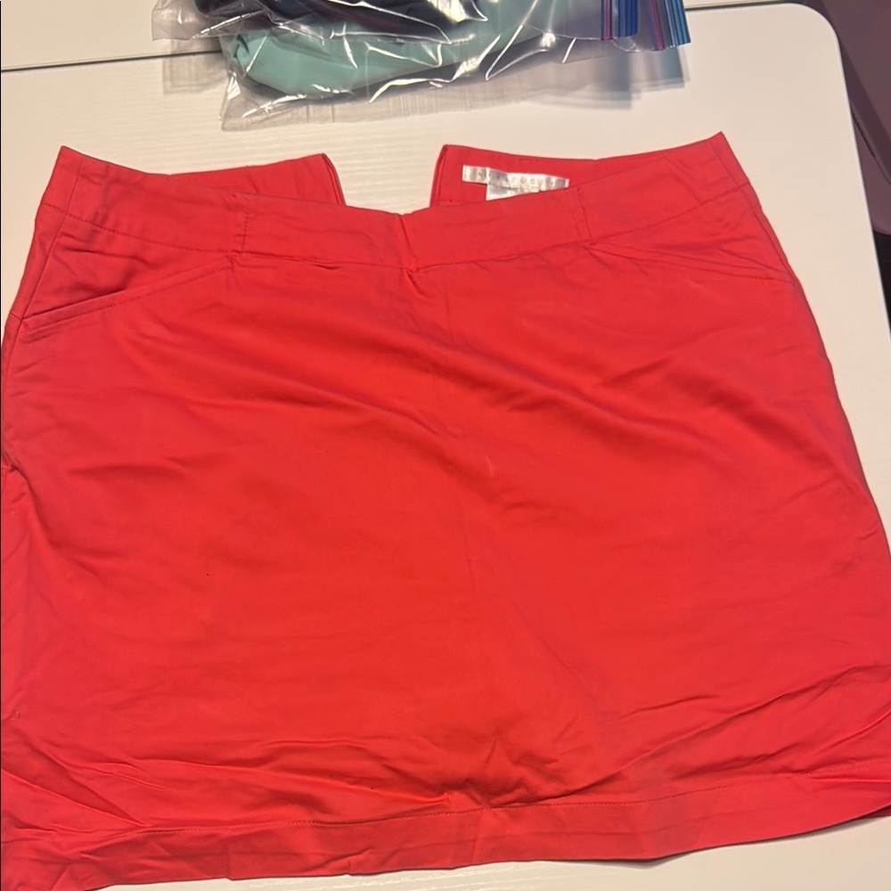 Nike Women's Vibrant Coral Mini Skirt #41